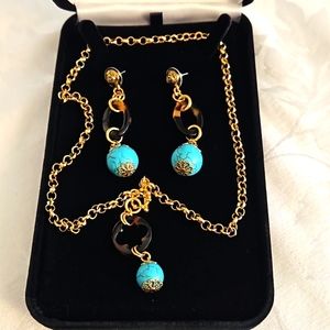 Misook Necklace and Earrings.